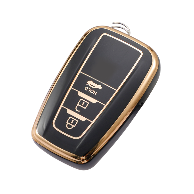 Toyota Key Cover (3 button) | Camry, Corolla, RAV4, Hilux | Toyota Accessories black