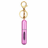 Refillable Perfume/Cologne Bottle Keychain – 5mL Travel Perfume Spray Bottle