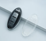 Nissan Car Key Cover - Transparent | Navara, 350z, Qashqai, X-Trail key fob cover | Nissan Accessories