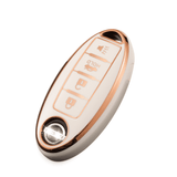 Nissan Car Key Cover (4 button Alarm)| Qashqai, Pathfinder, X-Trail key fob cover | Nissan Accessories