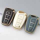 Hyundai key cover - 3 button | Santa Fe | key fob cover | Hyundai Accessories
