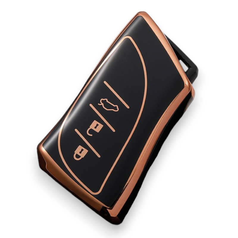 Lexus Car Key Cover (2019+) 3 button | IS200, IS250, IS300, IS350, ES300, RC200T, RC300, RC350, LX570, NX200, NX300, RX350, RX450, LBX key fob cover