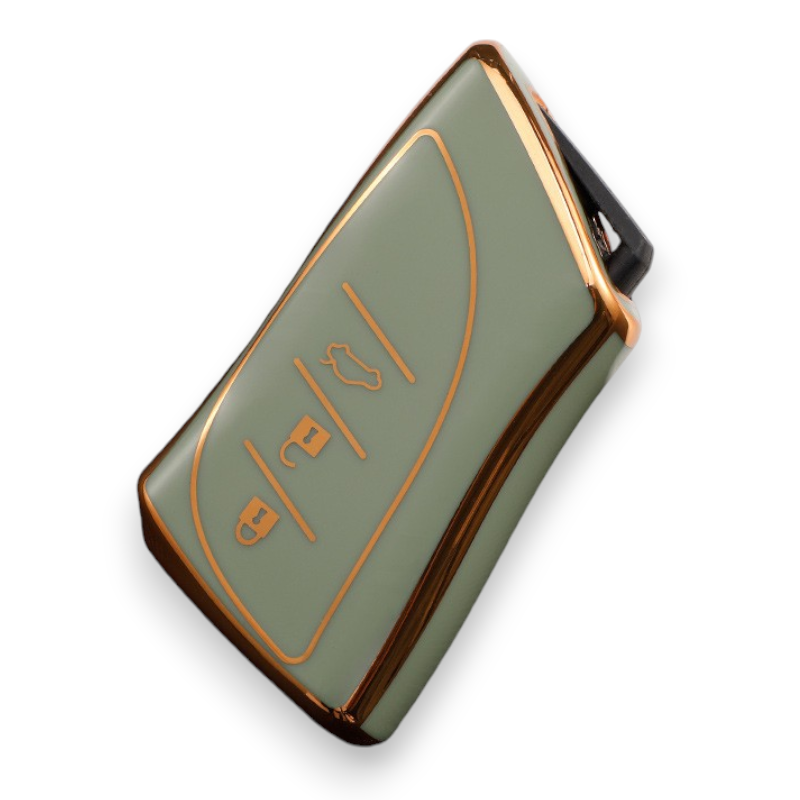 Lexus Car Key Cover (2019+) 3 button | IS200, IS250, IS300, IS350, ES300, RC200T, RC300, RC350, LX570, NX200, NX300, RX350, RX450, LBX key fob cover