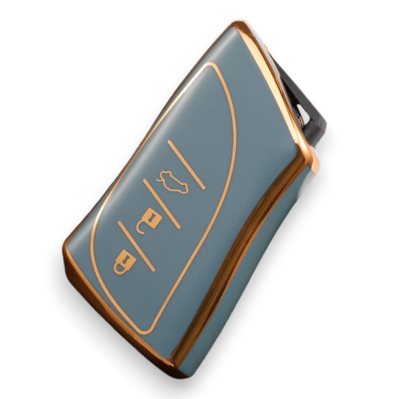 Lexus Car Key Cover (2019+) 3 button | IS200, IS250, IS300, IS350, ES300, RC200T, RC300, RC350, LX570, NX200, NX300, RX350, RX450, LBX key fob cover