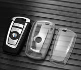 BMW key cover - Transparent Design | key fob case for X1, X2, X3, X5, 2 series, 3 series, 5 series