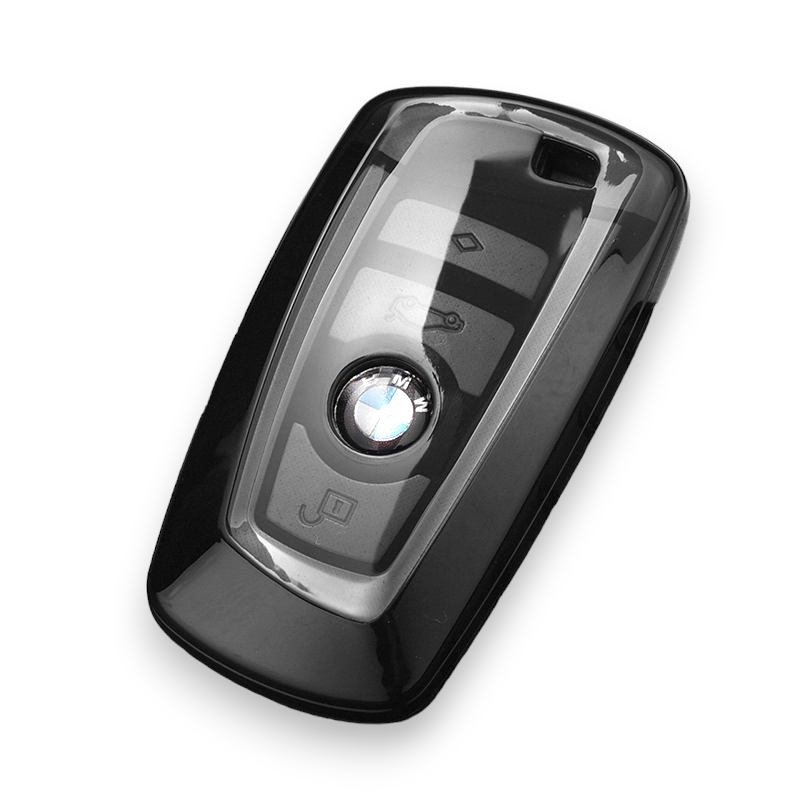 BMW key cover - Transparent Design | key fob case for X1, X2, X3, X5, 2 series, 3 series, 5 series