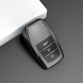 Toyota Key Cover 2 or 3 button - Metallic Finish | Camry, Corolla, RAV4, Hilux, Landcruiser Etc| Toyota Accessories