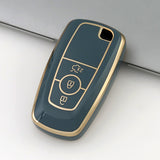 Ford Key Cover for Mustang, Ranger, Escape, Everest etc | 3 button | Keysleeves key fob covers