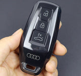 Audi key cover - transparent design | Fits multiple models | Audi key fob case