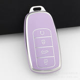 Chery Key Cover | Jaecoo J7 J8, Tiggo and Omoda key fob cover - Silver Trim