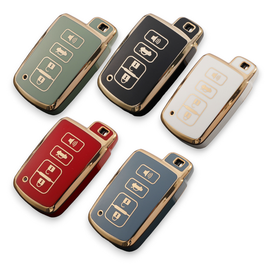 Toyota Key Cover (4 button) | Camry, Corolla, RAV4, Hilux, Kluger Landcruiser | Toyota Accessories