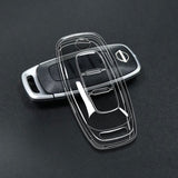 Nissan Key Cover - Transparent | 2 or 3 button | Qashqai, X-Trail, Navara, Patrol key fob cover | Nissan Accessories