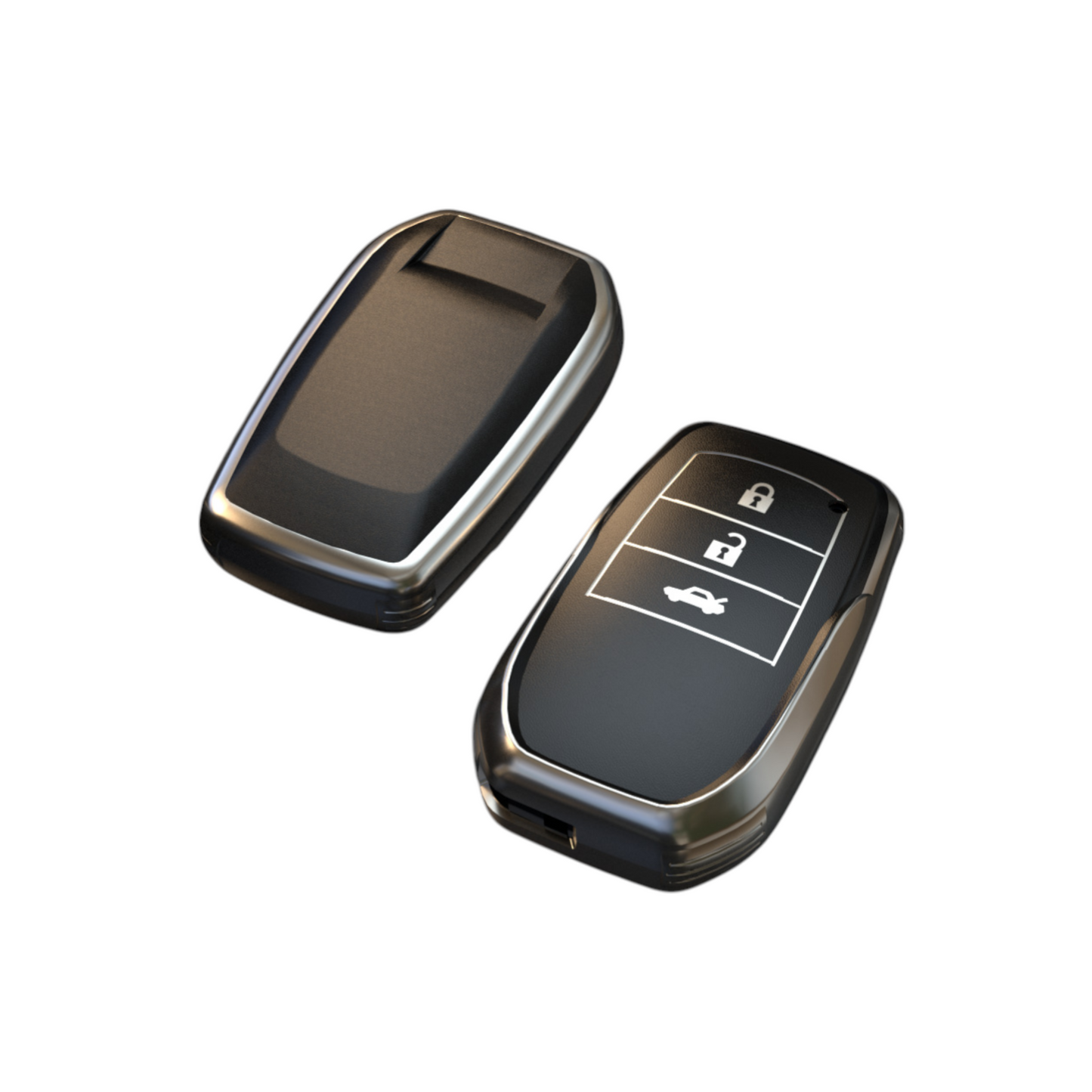 Toyota key cover - 3 button | Hilux, Prado, Land Cruiser, Yaris Cross key fob cover | Toyota Accessories
