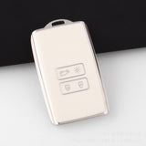 Renault key cover - Silver trim | Koleos, Megane, Arkana, Captur | Renault key fob case