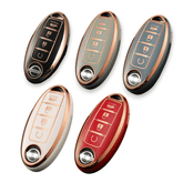 Nissan Car Key Cover - 4 button | Qashqai, Pathfinder, X-Trail key fob cover | Nissan Accessories