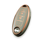 Nissan Car Key Cover - 4 button | Qashqai, Pathfinder, X-Trail key fob cover | Nissan Accessories