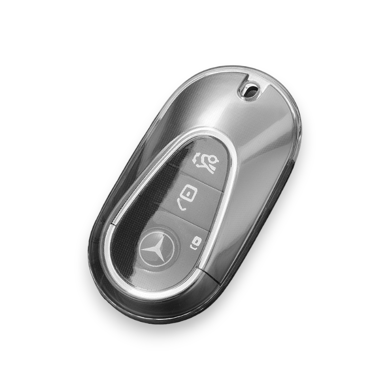 Mercedes-Benz Key Cover - Transparent | A/C/E/S-Class | Mercedes Accessories