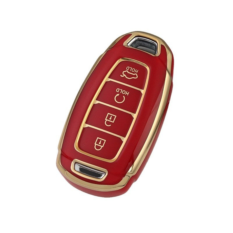 Hyundai key cover - 4 button | i30, Elantra, Tucson, Kona | Car key protector cover case