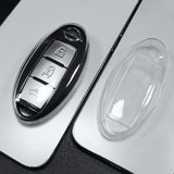 Nissan Car Key Cover - Transparent | Navara, 350z, Qashqai, X-Trail key fob cover | Nissan Accessories