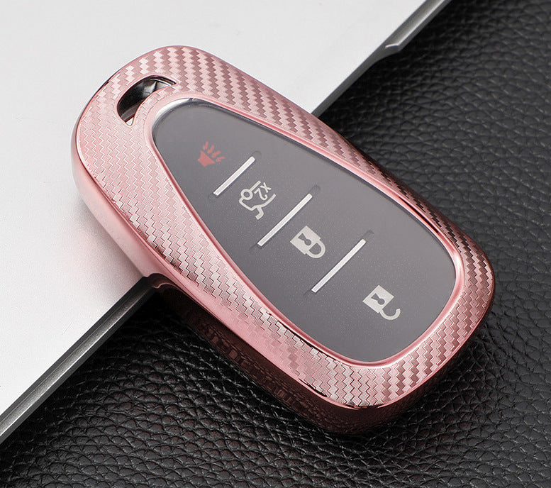 Holden and Chevrolet Key Cover (Fits all button variations) Carbon Fibre Pattern | 2017+ | Equinox, Acadia etc | key fob cover accessory
