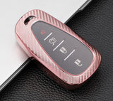 Holden and Chevrolet Key Cover (Fits all button variations) Carbon Fibre Pattern | 2017+ | Equinox, Acadia etc | key fob cover accessory