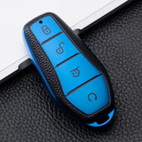 BYD Key Cover - Leather Design | ATTO 3, Dolphin, Seal key fob cover