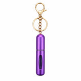 Refillable Perfume/Cologne Bottle Keychain – 5mL Travel Perfume Spray Bottle