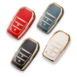 Toyota key cover - 2 button | RAV4, Corolla, Hilux, Prado, Land Cruiser key fob cover | Toyota Accessories