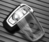 BMW key cover - Transparent Design | key fob case for X1, X2, X3, X5, 2 series, 3 series, 5 series