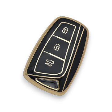Hyundai key cover - 3 button | Santa Fe | key fob cover | Hyundai Accessories