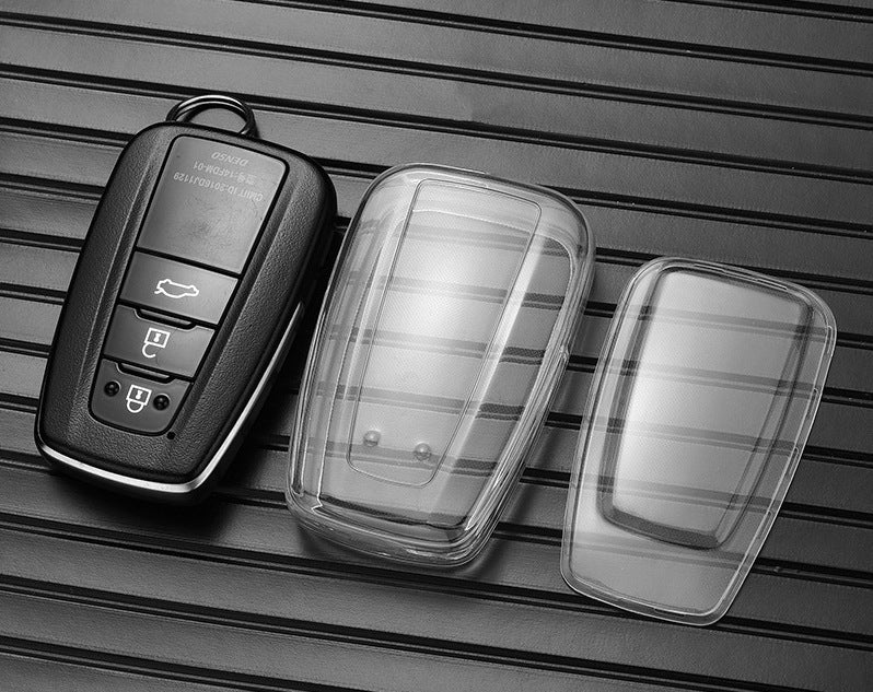 Toyota Key Cover - Transparent | Camry, Corolla, RAV4, Hilux, Landcruiser Etc| Toyota Accessories