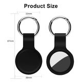 Silicone AirTag Key Holder – Slim Protective Case with Keyring