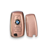 BMW key cover - Rose Gold | key fob case for X3, 1 Series, 3 Series, 4 Series, 5 Series, 6 Series, 7 Series.