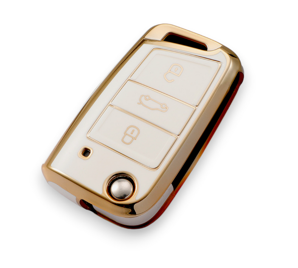Volkswagen/Skoda key cover | Key fob cover for VW Golf, Passat, Polo, Tiguan, Touareg.