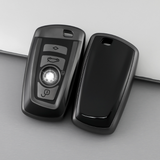 BMW key cover - metallic | key fob case for X3, 1 Series, 3 Series, 4 Series, 5 Series, 6 Series, 7 Series.