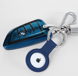 Silicone AirTag Key Holder – Slim Protective Case with Keyring