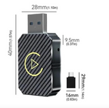Wireless CarPlay & Android Auto Adapter – Plug & Play USB Dongle for iPhone & Android