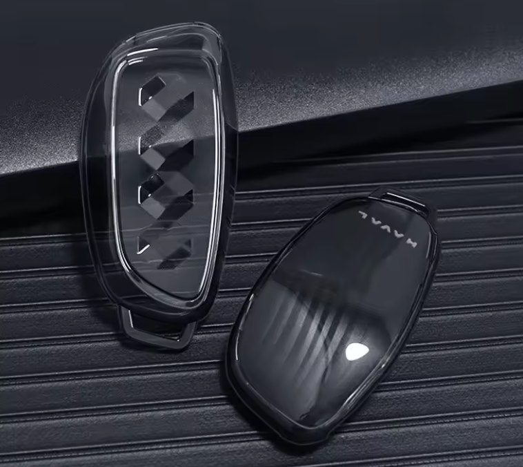 Great Wall / Haval key cover - Transparent | H1 H4 H6 H7 H9 Jolion | Great Wall Haval accessories | Key fob case Haval | Car gift