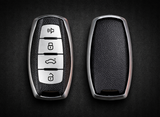 Great Wall / Haval key cover (4 button) - leather look | H1 H4 H6 H7 H9 Jolion | Great Wall Haval accessories | Key fob case Haval | Car gift