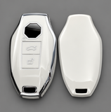 MG Key Cover - Silver Trim | MG7 key fob cover | MG Accessories