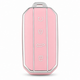 Jaecoo Key Cover | Silver Trim | Jaecoo J5, J7 J8, Omoda key fob cover