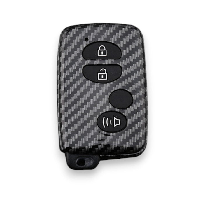 Toyota/Subaru key cover for 86, BRZ, WRX, Forester, Landcruiser | carbon fibre design key cover with keychain
