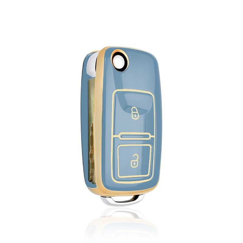 Volkswagen key cover (2005-12)| Key fob cover for VW Golf, Amarok, Passat, Polo, Tiguan, Touareg.