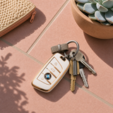 BMW Type D key cover in a lifestyle setting