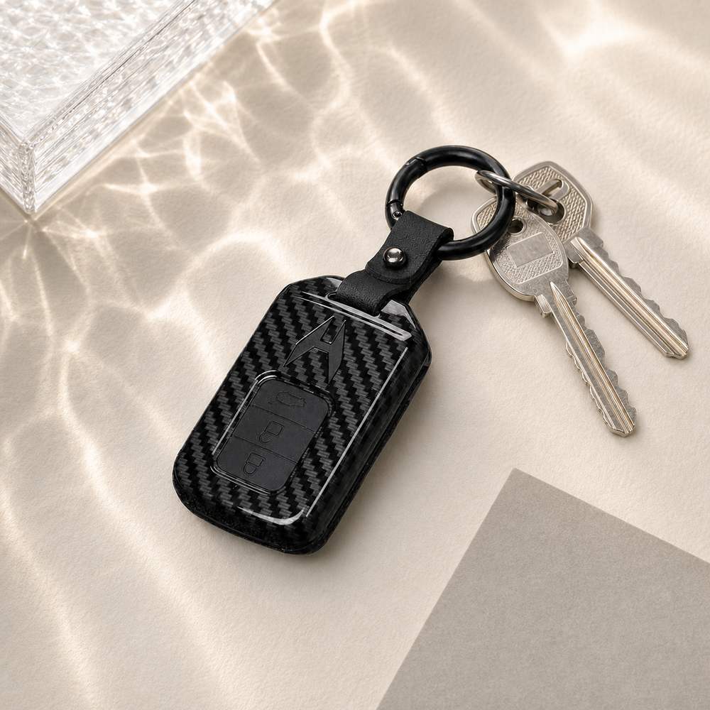 Honda Type E key cover in a lifestyle setting
