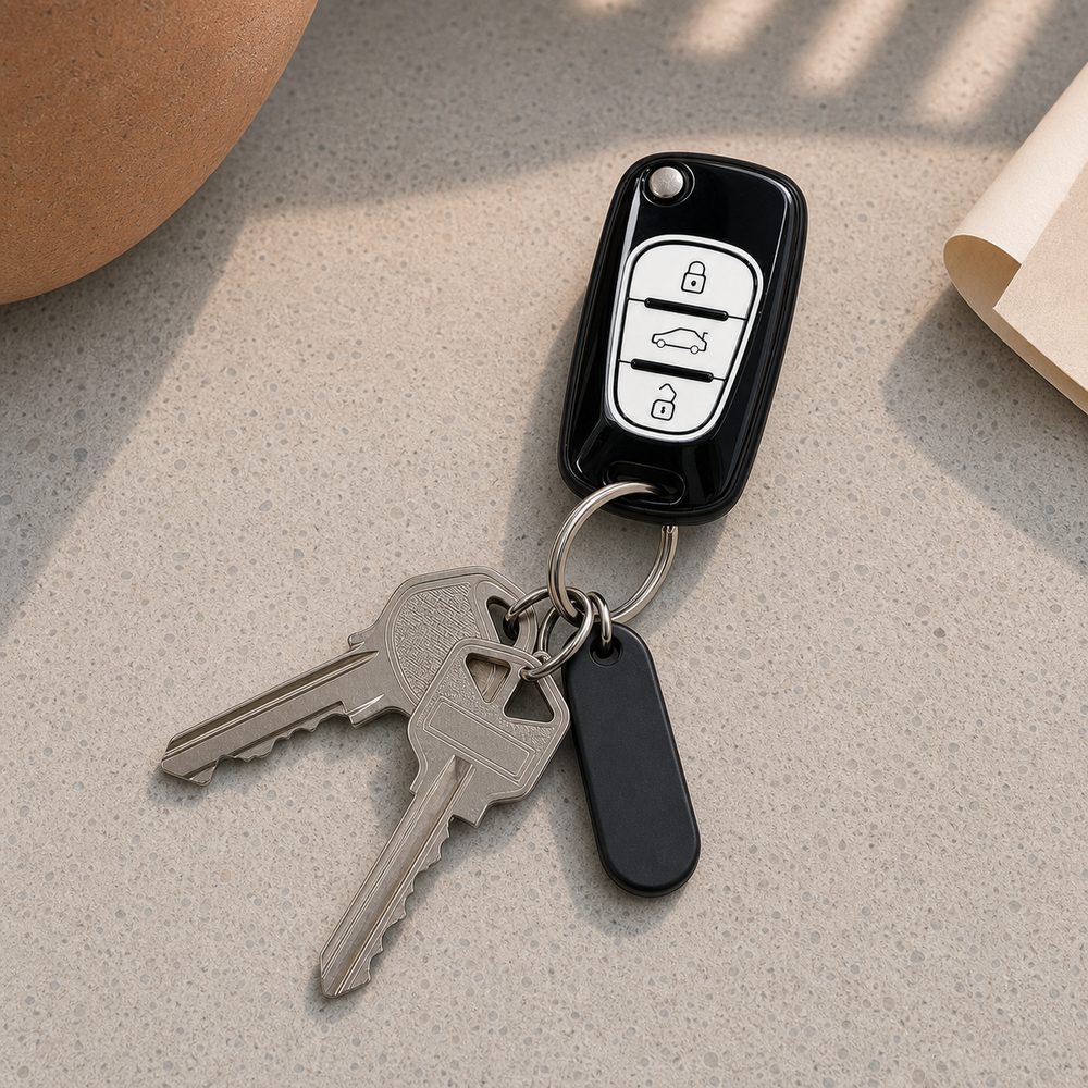 Hyundai Type A key cover in a lifestyle setting