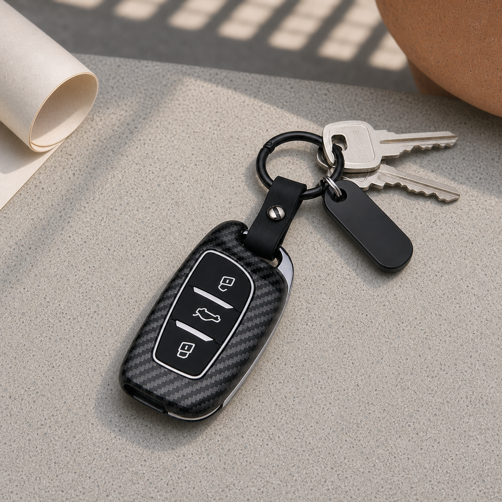 MG Type C key cover in a lifestyle setting