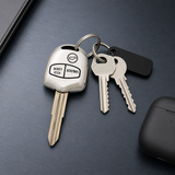 Mitsubishi Type A key cover in a lifestyle setting