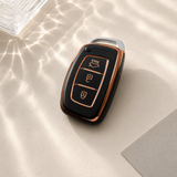 Hyundai Type C key cover in a lifestyle setting