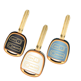 Toyota Key Cover - 2 button keyblade | Corolla, Camry, Yaris, Prado Key fob cover. | Toyota Accessories